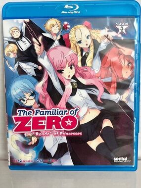 The Familiar of Zero: Rondo of Princesses Season 3 Blu-Ray DVD Japaneese Anime